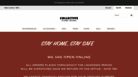 What Thecollectivenz.com website looked like in 2020 (4 years ago)