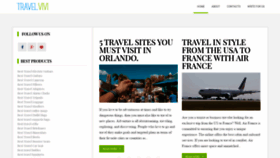 What Travelvivi.com website looked like in 2020 (4 years ago)