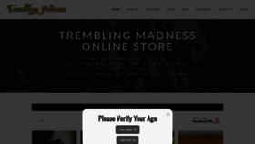 What Tremblingmadness.co.uk website looked like in 2020 (4 years ago)