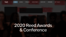 What Thereedawards.com website looked like in 2020 (4 years ago)