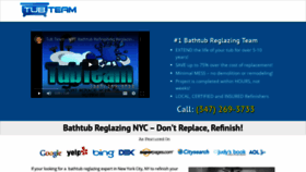 What Tubteam.com website looked like in 2020 (4 years ago)