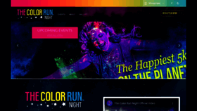 What Thecolorrunnight.com website looked like in 2020 (4 years ago)