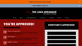 What Theloanarranger.com website looked like in 2020 (4 years ago)