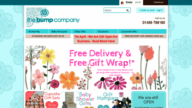 What Thebumpcompany.co.uk website looked like in 2020 (4 years ago)