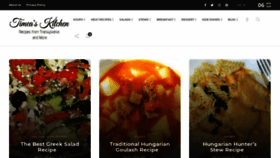 What Timeaskitchen.com website looked like in 2020 (4 years ago)