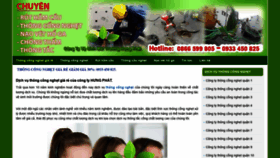 What Thongcongnghetgiare.info website looked like in 2020 (6 years ago)