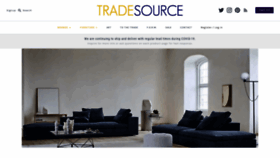 What Tradesourcefurniture.com website looked like in 2020 (4 years ago)