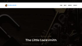 What Thelittlelocksmith.com website looked like in 2020 (4 years ago)