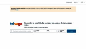What Trivago.es website looked like in 2020 (4 years ago)