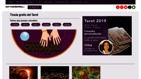 What Tarot.euroresidentes.es website looked like in 2020 (4 years ago)