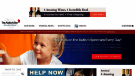 What Theautismsite.com website looked like in 2020 (4 years ago)