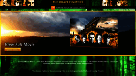 What Thebravefighters.com website looked like in 2020 (4 years ago)