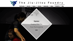 What Thejiujitsufoundry.com website looked like in 2020 (4 years ago)