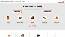 What Thelaundrybasket.in website looked like in 2020 (4 years ago)