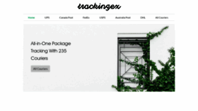 What Trackingnumber.org website looked like in 2020 (4 years ago)