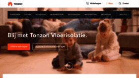 What Tonzon.nl website looked like in 2020 (4 years ago)
