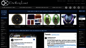What Theringlord.com website looked like in 2020 (4 years ago)