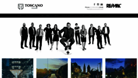 What Toscanoteam.com website looked like in 2020 (4 years ago)