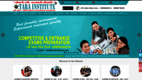 What Tarainstitute.com website looked like in 2020 (4 years ago)