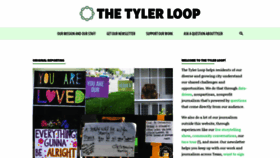 What Thetylerloop.com website looked like in 2020 (4 years ago)