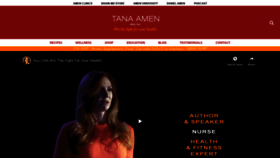 What Tanaamen.com website looked like in 2020 (4 years ago)