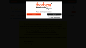 What Thorbergdesign.se website looked like in 2020 (4 years ago)