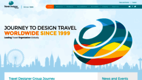 What Traveldesignergroup.com website looked like in 2020 (4 years ago)