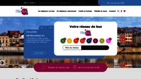 What Trema-bus.fr website looked like in 2020 (4 years ago)