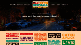 What Thursdaysatnewhall.com website looked like in 2020 (4 years ago)