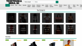 What Tehotenska-moda.sk website looked like in 2020 (4 years ago)