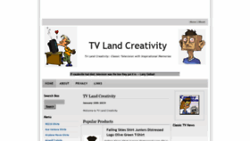 What Tvlandcreativity.com website looked like in 2020 (4 years ago)
