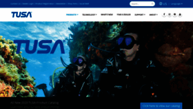 What Tusa.com website looked like in 2020 (4 years ago)