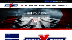 What Treadxtyres.com website looked like in 2020 (4 years ago)