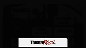 What Theatrerocs.org website looked like in 2020 (4 years ago)