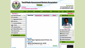 What Tngda.org website looked like in 2020 (4 years ago)