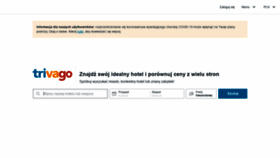 What Trivago.pl website looked like in 2020 (4 years ago)