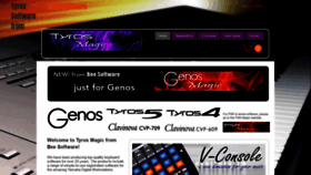 What Tyrosmagic.com website looked like in 2020 (4 years ago)