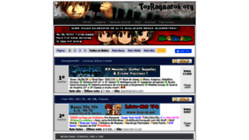 What Topragnarok.org website looked like in 2020 (4 years ago)