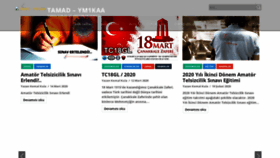 What Tamad.org.tr website looked like in 2020 (4 years ago)