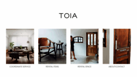 What Toia-inc.com website looked like in 2020 (4 years ago)