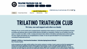 What Trilatino.org website looked like in 2020 (4 years ago)