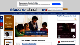 What Teacherplanet.com website looked like in 2020 (4 years ago)