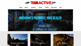 What Teamactive.com website looked like in 2020 (4 years ago)
