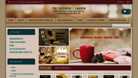 What Theshepherdsgarden.com website looked like in 2020 (4 years ago)