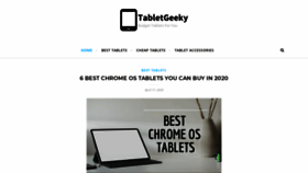 What Tabletgeeky.com website looked like in 2020 (4 years ago)