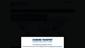 What Transferproject.org website looked like in 2020 (4 years ago)