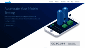 What Testgrid.io website looked like in 2020 (5 years ago)