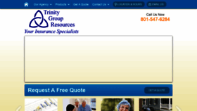 What Trinitygr.com website looked like in 2020 (5 years ago)