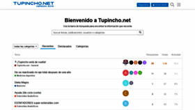 What Tupincho.net website looked like in 2020 (4 years ago)