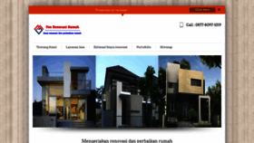 What Timrenovasirumah.com website looked like in 2020 (4 years ago)